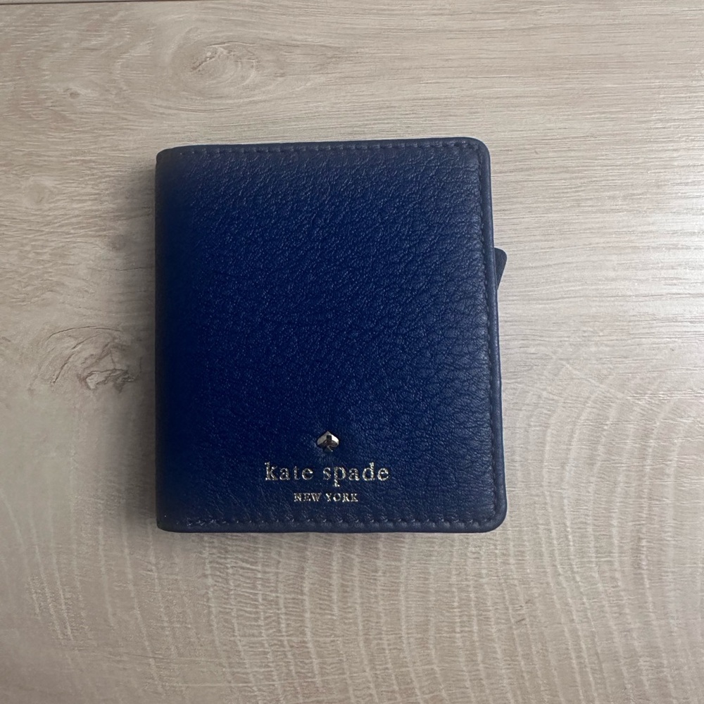 Kate Spade Midnight Blue Leather Wallet